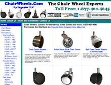 Tablet Screenshot of chairwheels.com